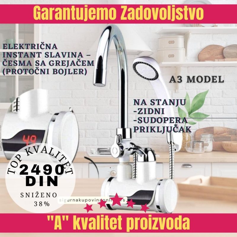 Električna slavina Delimano sa grejačem