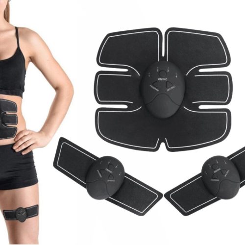 Električni stimulator mišića EMS trener 3in1 ABS pojas za stimulaciju mišića