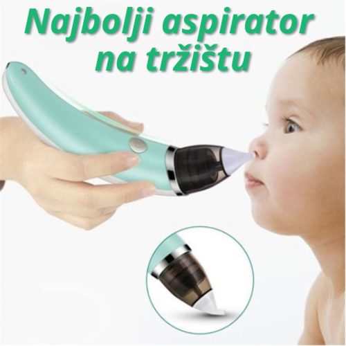 Električni VAKUM aspirator za nos i uši za bebe 2