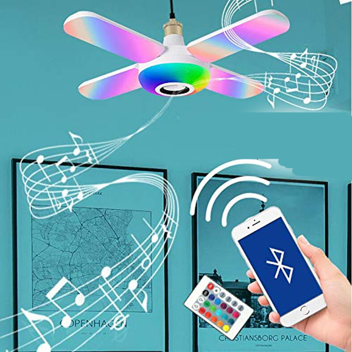 Muzička rasklopiva lampa luster 48W sa Bluetooth - Image 2