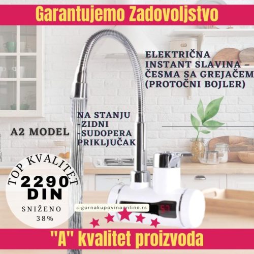 Električna slavina sa grejačem A2
