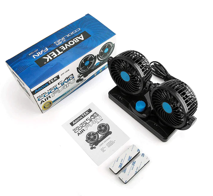 Dupli ventilator za automobil-Auto Klima - Image 2
